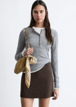 A-Line Mini Skirt