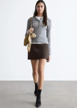 A-Line Mini Skirt