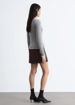 A-Line Mini Skirt