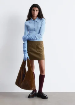 A-Line Mini Skirt