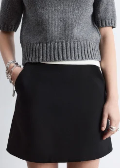 A-Line Mini Skirt
