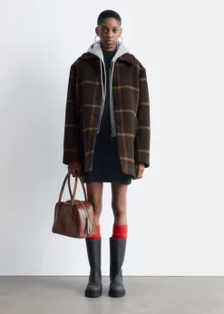A-line Wool Coat