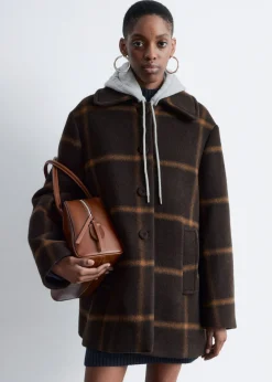 A-line Wool Coat