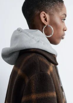A-line Wool Coat