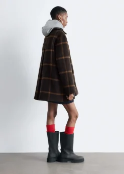 A-line Wool Coat