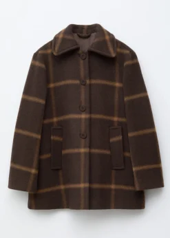 A-line Wool Coat