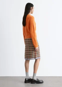 Alpaca-Blend Cardigan