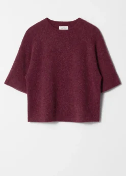 Alpaca-Blend Knitted Top