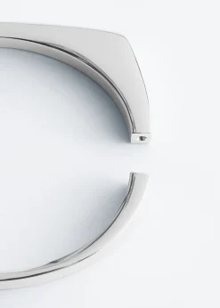 Angular Bangle Bracelet