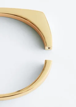 Angular Bangle Bracelet