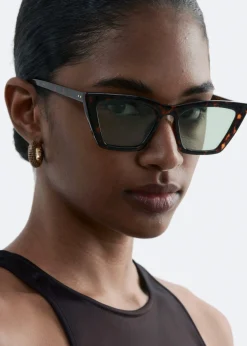 Angular Cat Eye Sunglasses