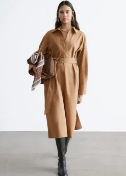 Belted Midi dress