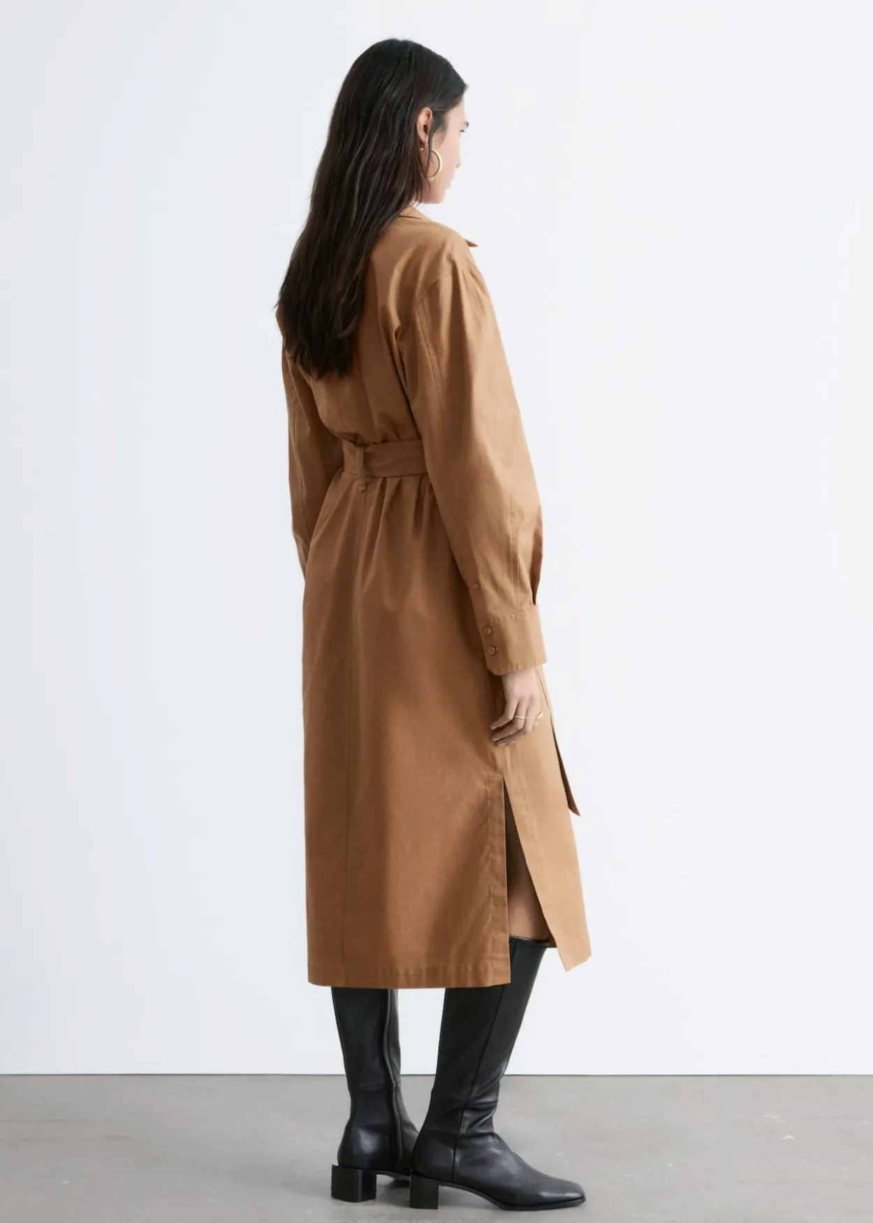 Belted Midi dress