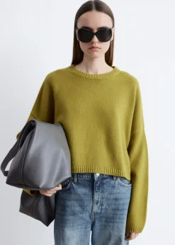 Cashmere and cotton jumper