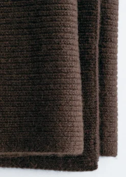 Cashmere Knit Scarf