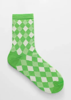 Checked Socks