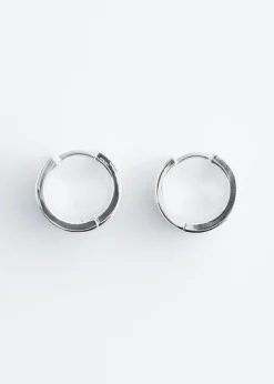Chunky Angular Hoop Earrings