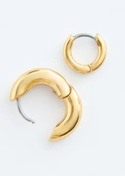 Chunky Hoop Earring Set