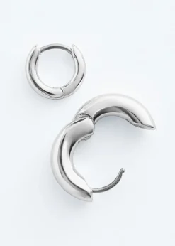 Chunky Hoop Earring Set