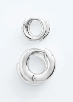 Chunky Hoop Earring Set