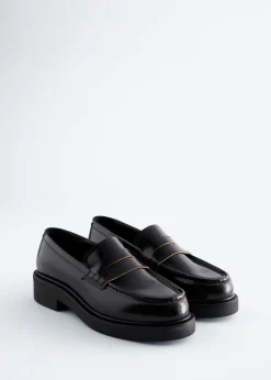 Chunky Leather Loafers