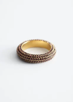 Chunky Rhinestone Ring