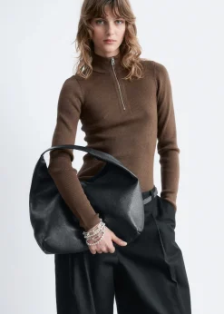 Classic Leather Tote Bag
