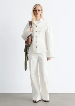 Cotton Twill Tailored Jacket