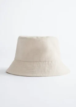 Cotton-Linen Bucket Hat