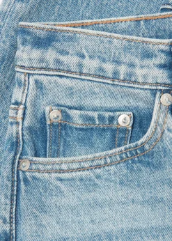 Cropped Wide-Leg Jeans