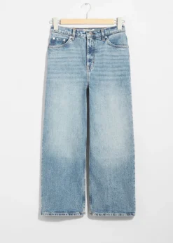 Cropped Wide-Leg Jeans