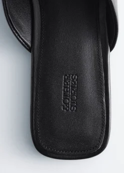 Crossover Leather Sandals