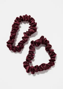 Duo Silk Scrunchie Set