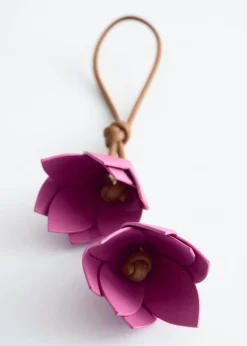 Flower Bag Charm