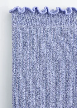 Frilled Glitter Socks