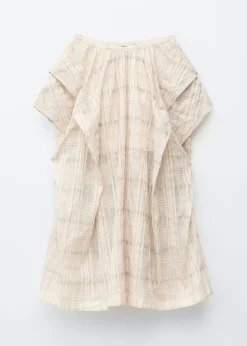 Gathered Midi Skirt