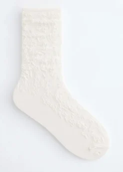 Jacquard Knit Socks