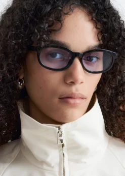 Narrow Rectangle Sunglasses