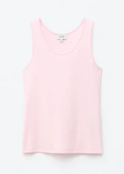 Ribbed Cotton Tank Top