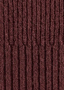 Rib-Knit Socks