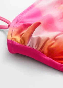 Straight-Neck Strappy Swimsuit