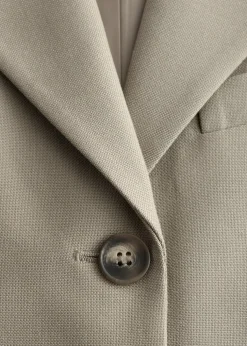 Tapered Blazer